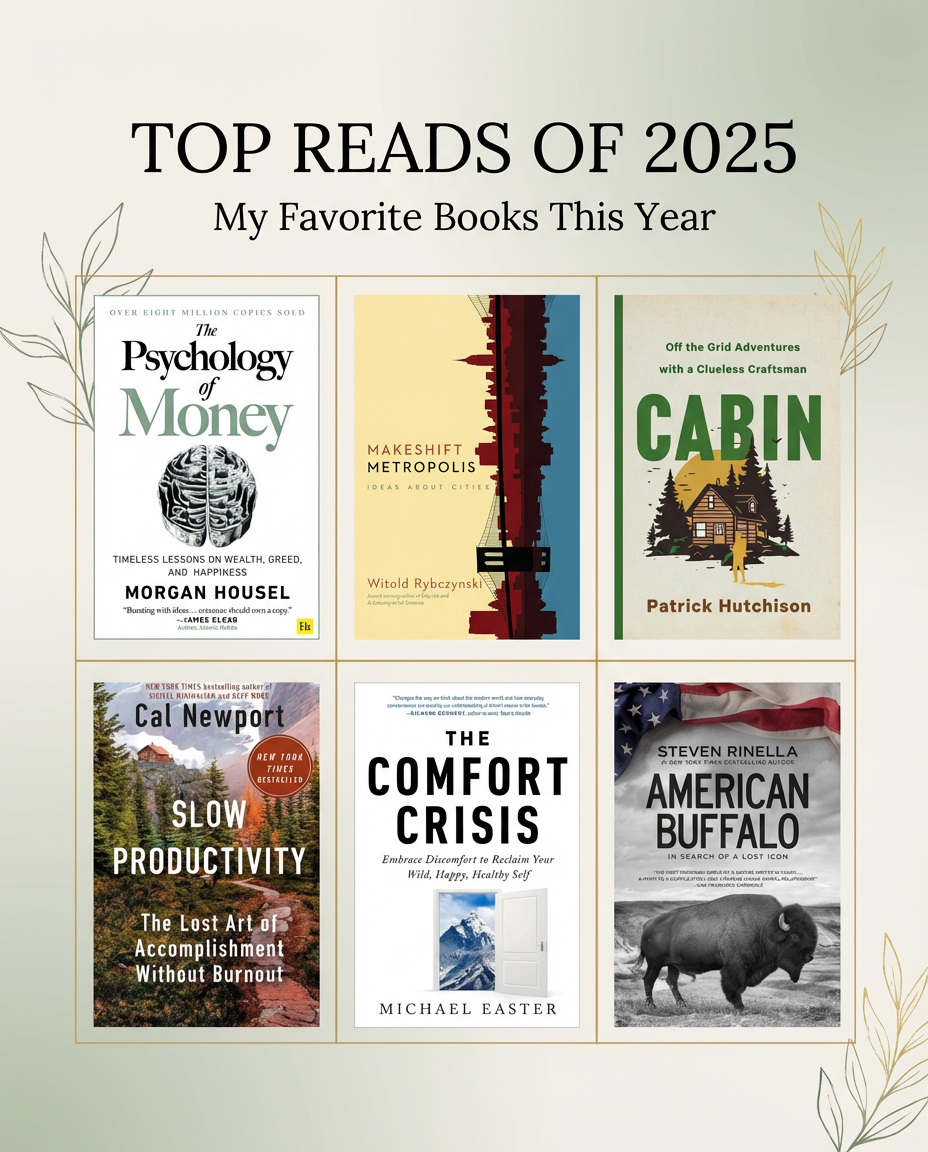 Best Books of 2025: 6 Reads That Changed How I Think