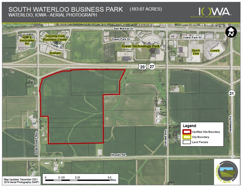 Wahawk Power Data Center — 80,000 SF, $6M Value in South Waterloo Business Park